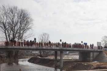 Otvoren most na Resavi kod Svilajnca