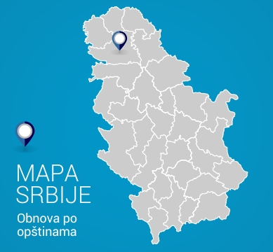 mapa srbije