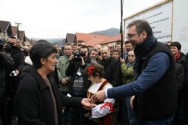 17 new houses in krupanj constructed on time - keys handed out by prime minister Vucic