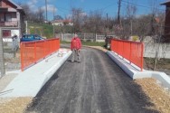 Završena izgradnja mosta na Krnjevskom potoku kod Velike Plane